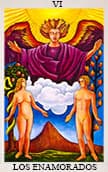 tarot del amor Âşıklar