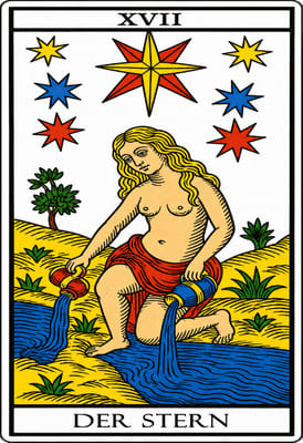 tarot de marsella Der Stern