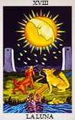 love tarot The Moon