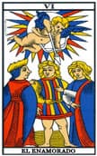 tarot de marsella The Lovers