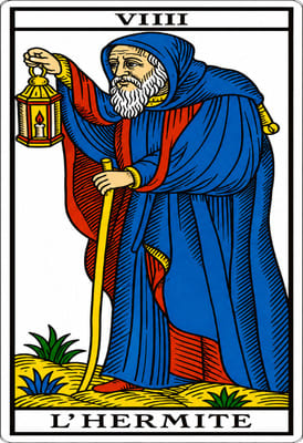tarot de marsella L’Ermite