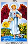 tarot del amor De Gematigdheid