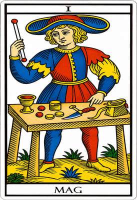 tarot de marsella Mag