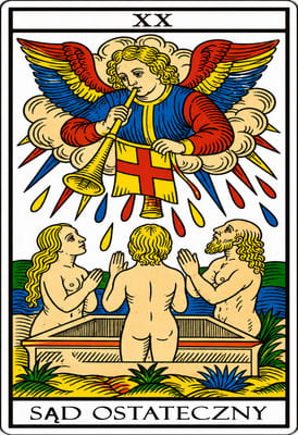 tarot de marsella Sąd Ostateczny
