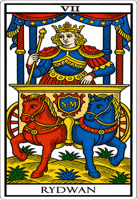 tarot de marsella Rydwan
