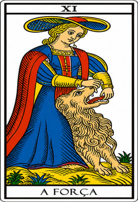 tarot de marsella A Força