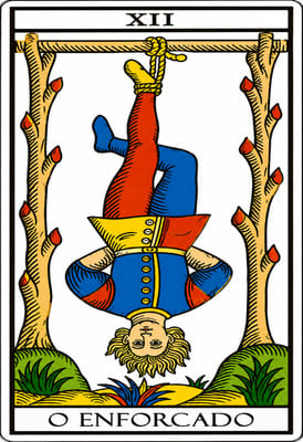 tarot de marsella O Enforcado