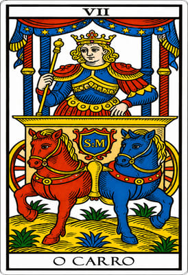 tarot de marsella O Carro