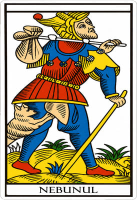 tarot de marsella Nebunul