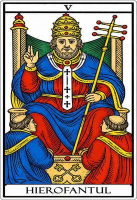 tarot de marsella Marele Preot