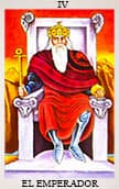 tarot del amor İmparator